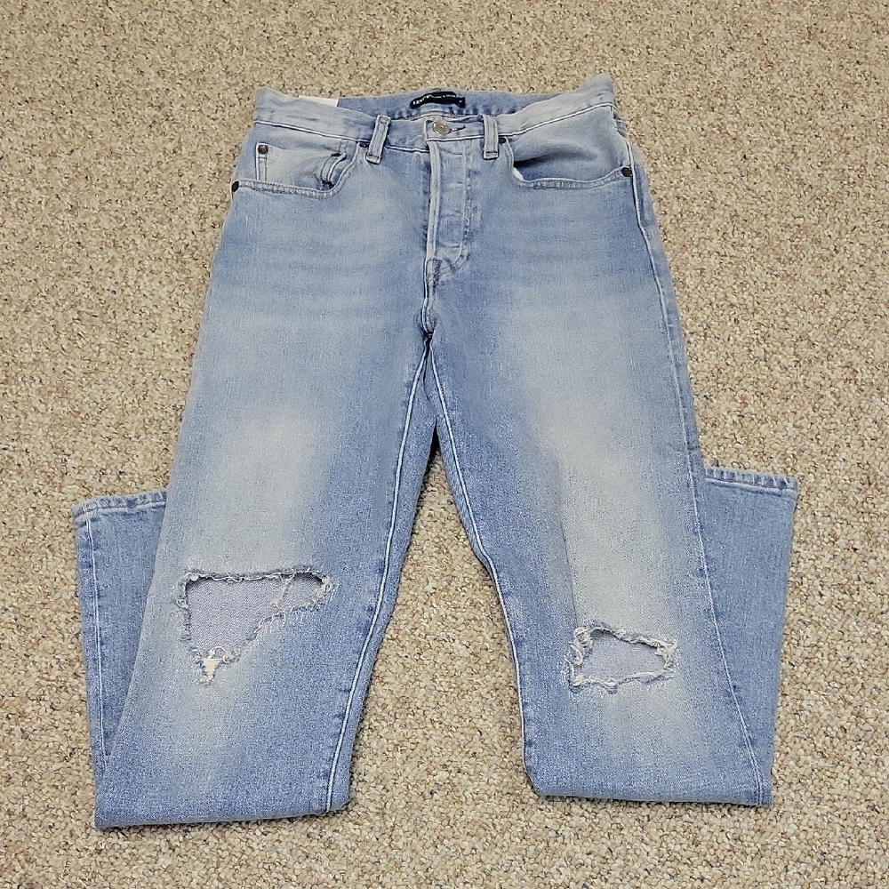 Levi's Selvedge 501 Made & Crafted Distressed Jeans women's Sz 26